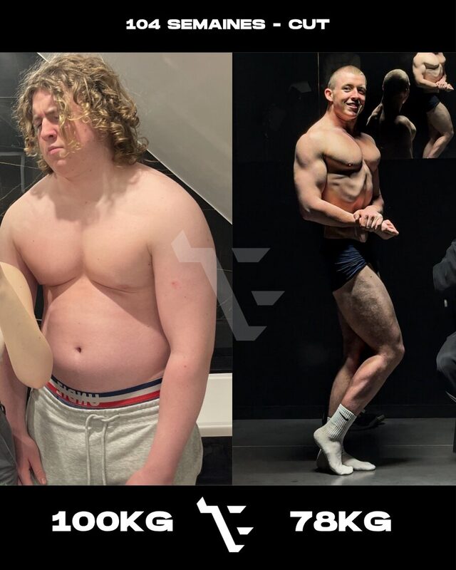 Transformation Team FitBrothers — Tim, 104 semaines de cut (100 à 78 kg)
